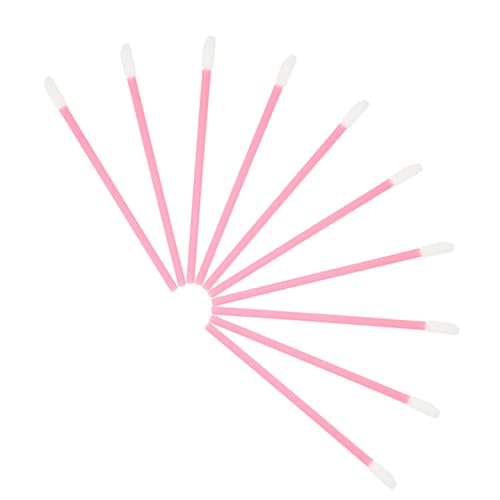 NOLITOY Professional Makeup Applicator Sticks 100pcs Lip Brush Set for Lipstick Concealer Eye Shadow