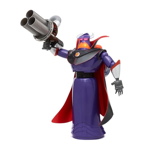 Image of Disney Store Official Zurg Talking Action Figure from Toy Story, Features Sounds and Phrases from The Movies, Interacts with Other Figures and Toys