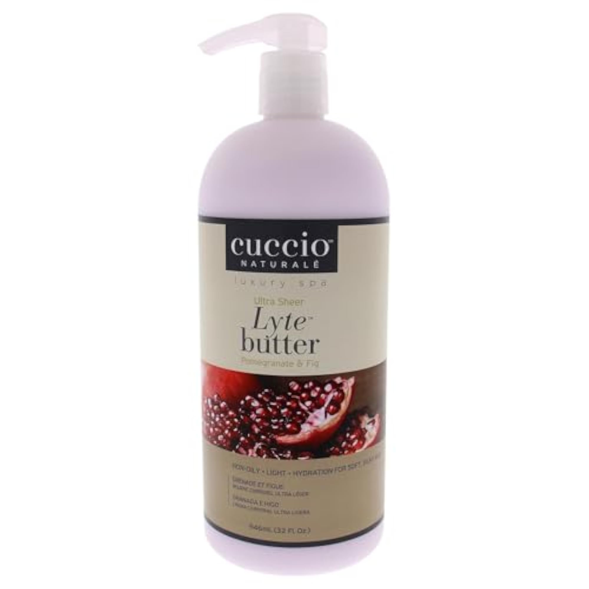 Ultra Sheer Lyte Butter - Pomegranate and Fig, 32 oz