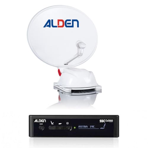 Pack ALDEN AS2 Parabole Satellite Automatique 60cm + Pointeur Module SSC