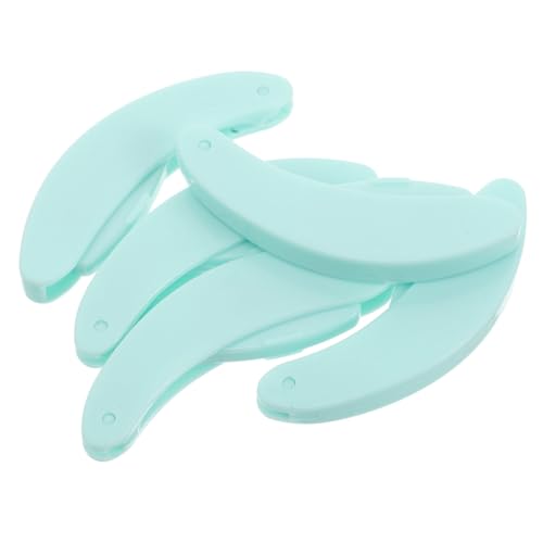 BESTYASH 5pc Eyebrow Lash Comb Set Metal Eyelash Brush Spoolies for Lash Separation Folding Mascara Comb for Men Women