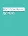 Produktbild Blank Sheet Music Notebook 12 Staves 100 Pages Aqua Blue