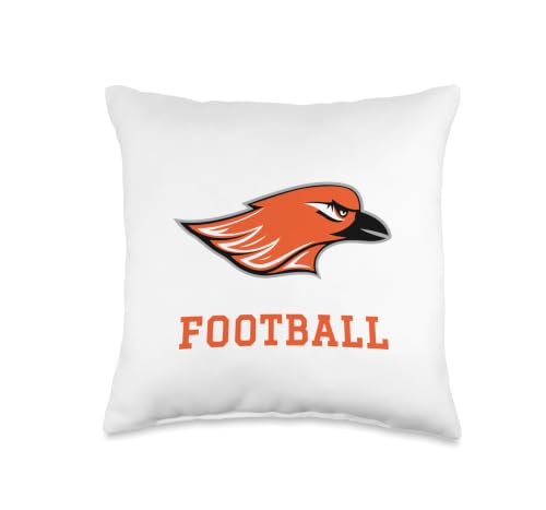 Hartford High School Hawks Football Throw Pillow