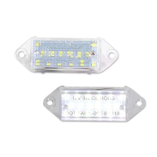 Luz de matrícula 8341A099 para Mitsubishi Lancer 2003-2017 blanca