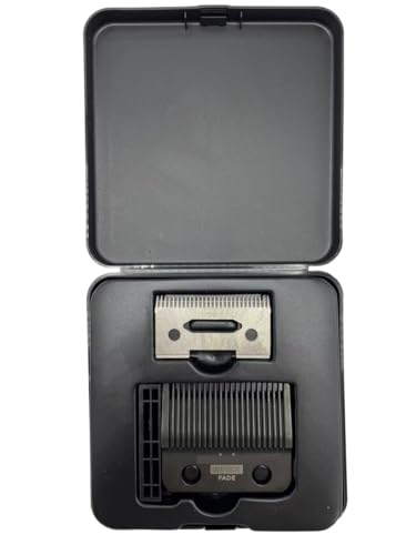 Madeshow-cortadora de pelo profesional M5 M10 G9C 2020C Kulilang R77, cabezal cortador reemplazable de Máquina for cortar cabello con hoja de 0mm(Fade Blades Black)
