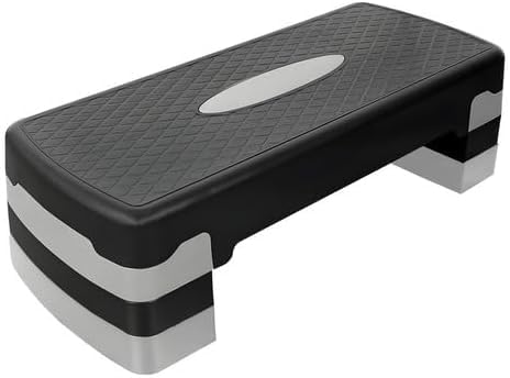 Step Aeróbico de Academia Ajustável 67 x 28 x 10-15 cm com Regula...