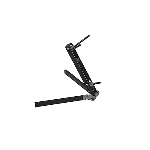 ifundom Tenor Saxophone Stand Adjustable Backrest Sturdy Portable Sax Stand Foot Locking Pin Extra Peg Holes