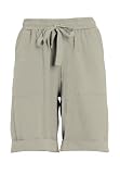 DEHA - Bermuda Poplin Drawstring Bermuda in Cotone, Beige (XS)