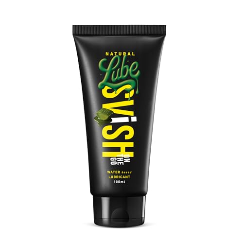 Image of Svish Water Based Edible Natural Lubricant - 100ml | Intimate Gel for Smooth & Long-Lasting Comfort | Safe, Non-Sticky & pH Balanced | Ideal for Couples