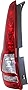 Evan Fischer Tail Light Lens and Housing Compatible with 2007-2011 Honda CR-V Driver Side