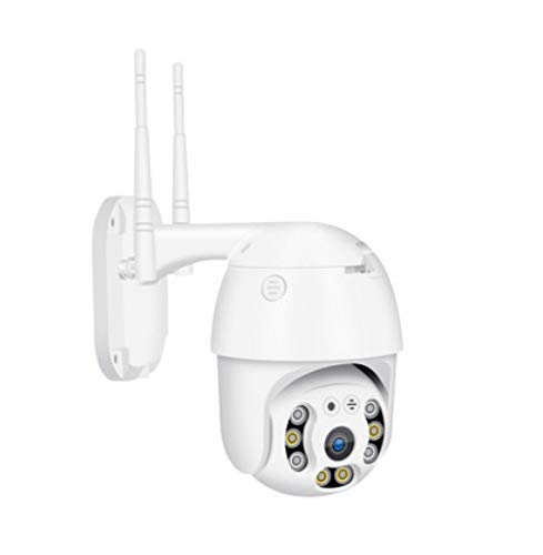 Telecamera Di Monitoraggio Wireless Impermeabile A 8 Luci Con Telecamera Sferica Per Piccoli Telefoni Cellulari Esterni