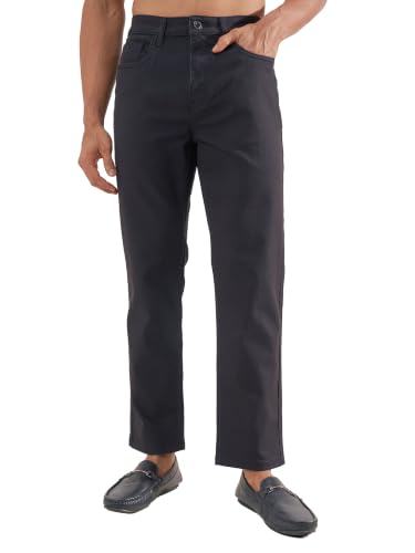 Image of Highlander Men Men's Straight Relaxed Fit Jeans | Stretchable | Everyday Comfort & Style| Jeans for Man|Premium Cotton Blend