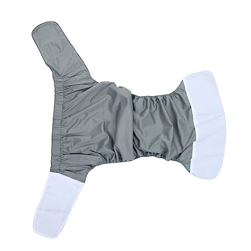 Veemoon Pañal Adulto Reutilizable y Lavable con Cierre Ajustable Transpirable y Protección contra Fugas Talla para Ancianos y Personas Mayores