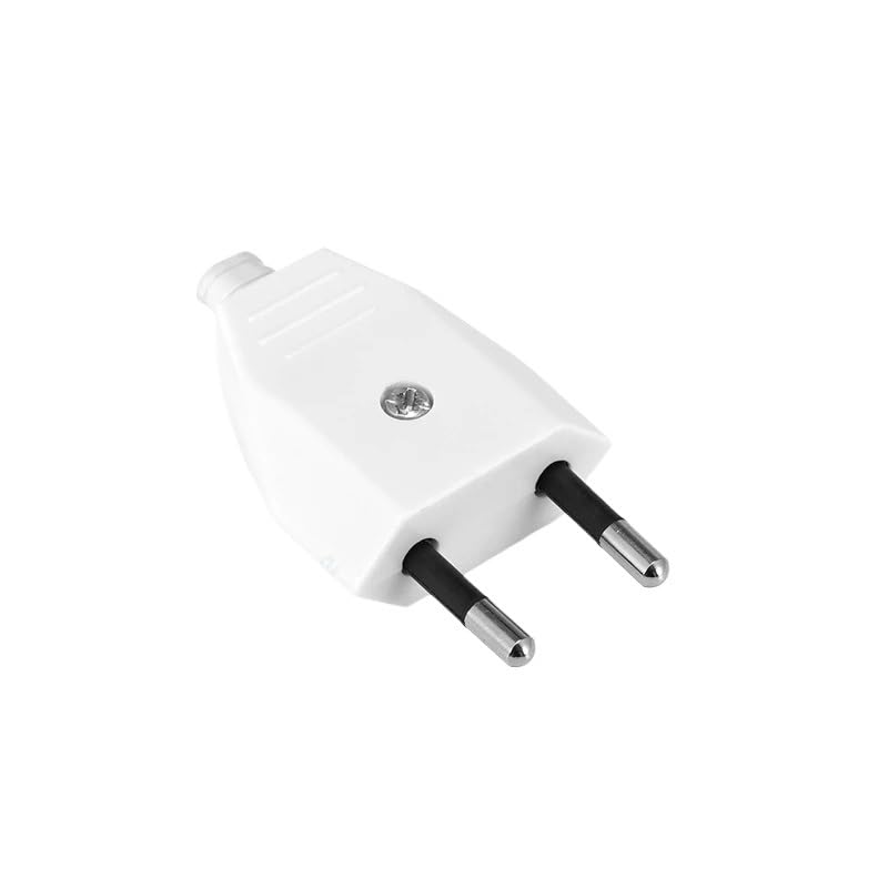 EU Replacement Plug France Power Cable Connector Electrical Socket 4.0mm Male Screw Connections Adapter(10pcs,Type 11)