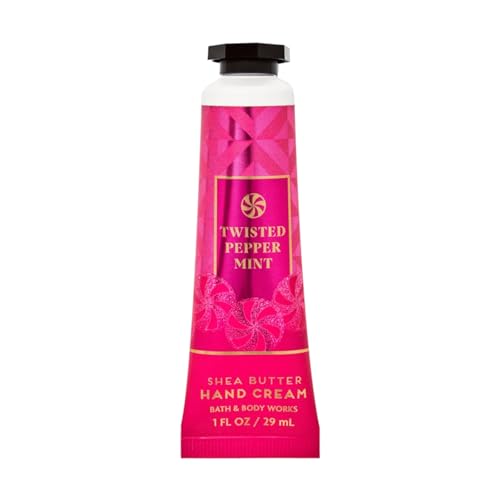 Bath & Body Works Shea Butter Hand Cream 1 OZ (Twisted Peppermint) image 2