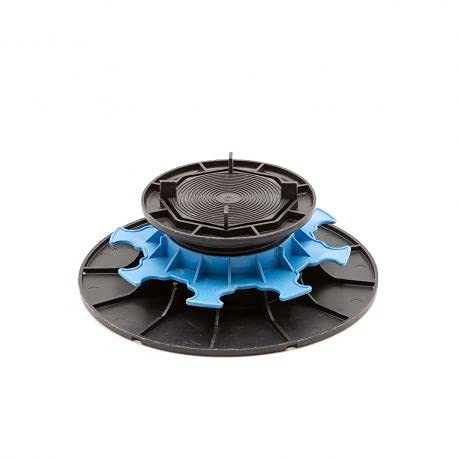 Jouplast –Lot de 11 Plots Terrasse Réglable 50-80 mm pour