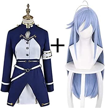 Amazon | JKS 86-エイティシックス レーナ コスプレ衣装 ウイッグ付き