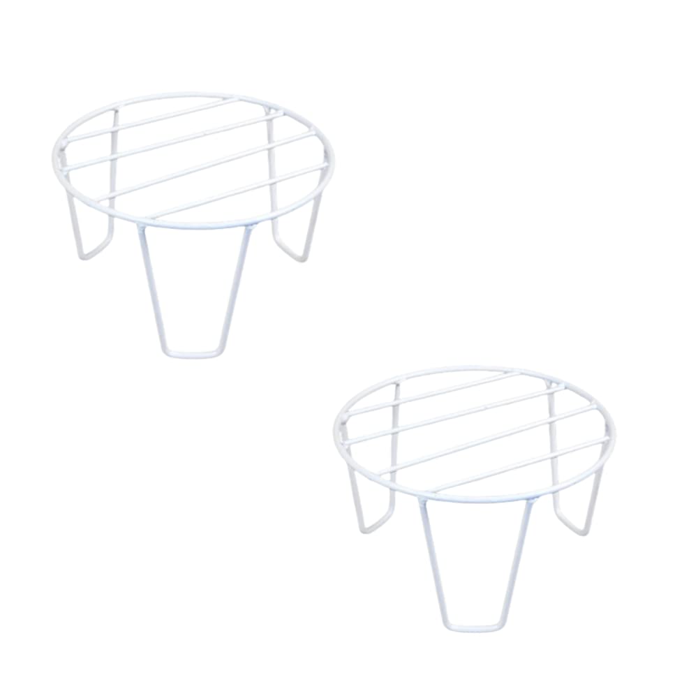 N.A Supplier Metal Planters Round White Stand, White, Stylish Round Strong Legs Perfect Stand for Planter Indoor and Outdoor (Stand Planters Holder Stand) (Set of 2) (B0BF51FKC3) Amazon Price History, Amazon Price Tracker