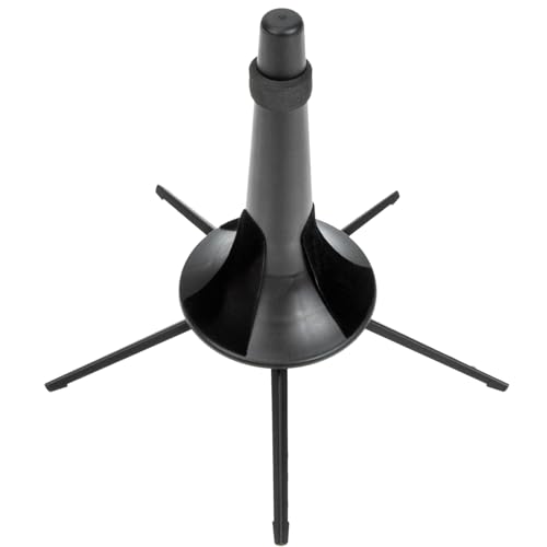 BESPORTBLE Professional Metal Trumpet Stand with Five Leg Base Durable Musical Instrument Display Holder for Indoor and Outdoor Use Compact and Portable Design for Trumpets