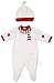 Produktbild Chicco Unisex Baby Completo Cappello Con Tutina Aperta Entrogamba Strampler, Weiß (Naturale 030), 86 (Herstellergröße: 086)