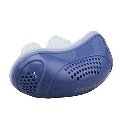 Micro Electric CPAP Noise Anti Snoring Device Sleep Stopper Aid Snore Apnea X5F3