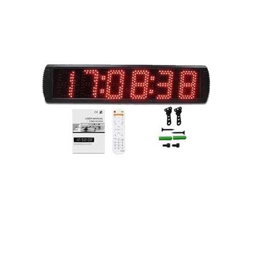Cronómetro Digital Deportivo con Pantalla LED Grande 5 Pulgadas miniatura 1