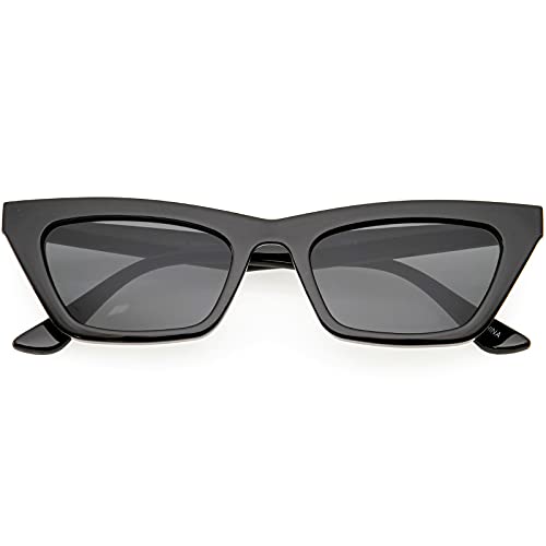 zeroUV - Mod Vintage Inspired Slim Pointed Cat Eye Sunglasses D211