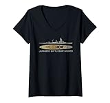 Photo Gallery donna japanese battleship nagato ww2 super-dreadnought diagram maglietta con collo a v Photo Gallery donna japanese battleship nagato ww2 super-dreadnought diagram maglietta con collo a v
