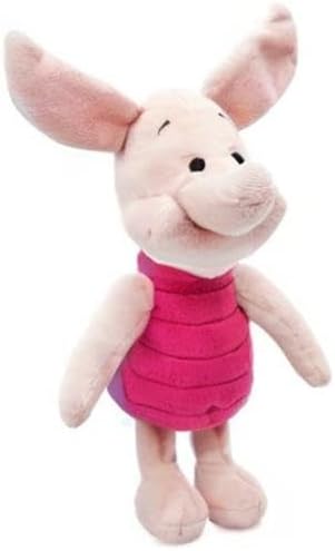 Disney Store Official Mini Bean Bag Plushies - Piglet - Cute Stuffed Animal with Detailed Sculpting, Embroidered Features, & Bean Bag Bottom - Plush Toys for Kids - Image 4