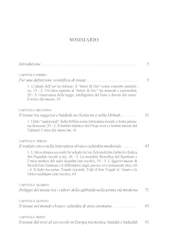 Moralità E Sapienza Ebraica. Storia Del Musar - 3
