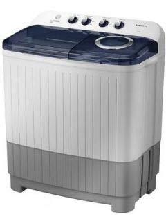 Image of Samsung 6.5 Kg Semi-Automatic Top Load Washing Machine Appliance (WT65R2000HL /TL, Light Grey, Double storm technology)