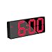 YChoice365 Sveglia Digitale, Orologio da Comodino Sveglia a LED Sveglia Volume della Sveglia Regolabile Display a Cifre Grandi Controllo Vocale Snooze