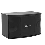 Rockville Pair 8" 3-Way 800 Watt Karaoke/Pro Speakers+Wall Brackets/MDF (KPS80), Black - Image 4