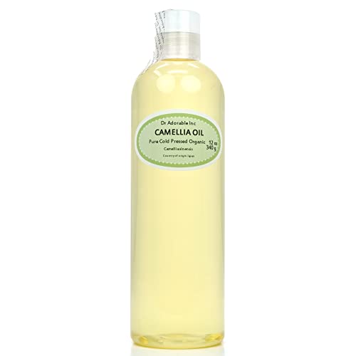 Dr Adorable - 12 oz - Camellia Seed Oil - 100% Pure Natural Organic Cold Pressed