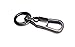 Mehr Modern Valet Key Chain - Simple & Durable Multi-ring Smart Keychain - Black Gunmetal