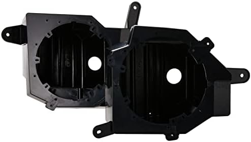 Metra JP1014 Jeep Wrangler Front Speaker PODS Wired Connectivity, Black