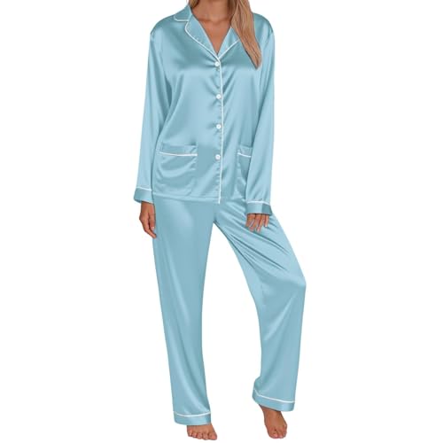 Pyjama en satin pour femme idéal pour vos soirées cocooning