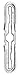 Mic+Tight The Police Mic Clip Tactical Portable Radio Mic Clip for Uniforms or Bullet-Proof Vest Carriers | Clear