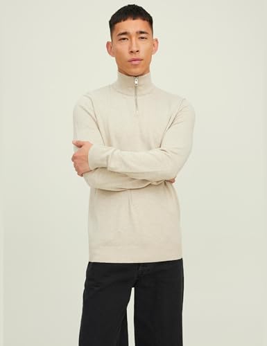 Vêtements Jack & Jones Jjeperfect Knit Half Zip Sn pour Accessoires - vue 6