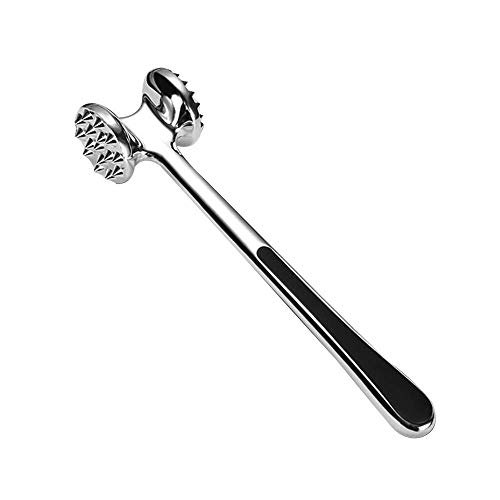 Meat Tenderizer Hammer Double-Sided Mallet Tool for Tenderizing Steak, Beef and Different Degrees