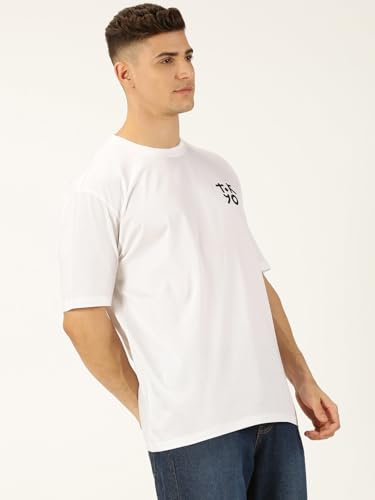 Image of Thomas Scott Men's | Graphic | Half Sleeve | Oversized Fit | Cotton Blend | Crew Collar | Casual Tshirt