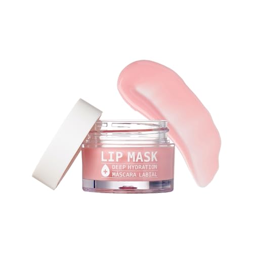 Ruby Kisses Intensive Lip Mask, Ultra Hydrating Overnight & Day Use, Jojoba Oil & Shea Butter Enriched for Nourished Lips, Antioxidant Formula for Protect & Soften