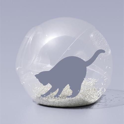 Caja de arena para gatos cerrada extra grande gris miniatura 4