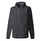 adidas windbreaker jacket youth  adidas PDX Windbreaker Cortavientos, Hombre, Negro/Blanco, 2XL