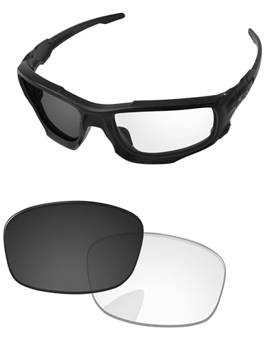 Image of Replacement Lenses for Oakley Si Ballistic Shocktube OO9329 Sunglass - Precision Fit, UV Block & Impact Resistant
