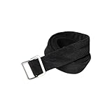 La ceinture en velours côtelé dispose d'un ajustement facile de la taille avec des boucles métalliques sécurisées, s'adaptant aux fluctuations de la taille