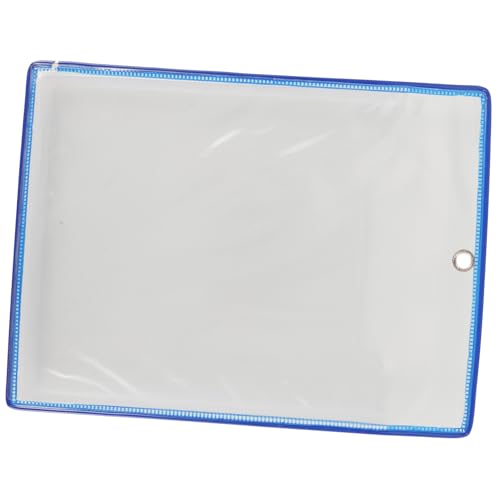 HORIALENCE 透明ハンギングファイルフォルダー 耐摩耗素材 軽量で丈夫 書類整理用ウォールポケット 大容量収納 オフィス用壁掛けファイルオー