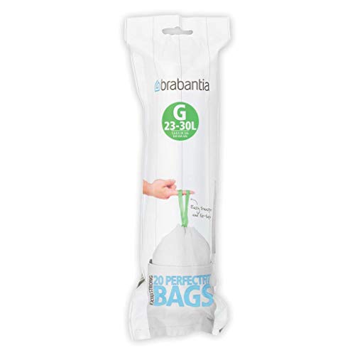 Brabantia - Rouleau de 20 sacs plastique 23-30 litres