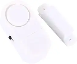 Alarme Magnético Sem Fio Sensor de Intrusão para Porta e Janela 90dB Instalação Fácil Residencial e Comercial