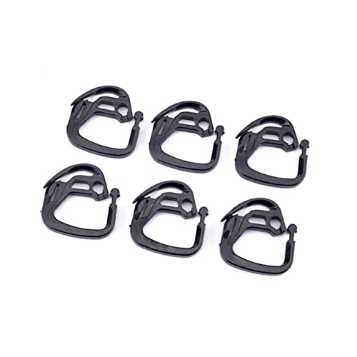 SUPVOX 50pcs Abs Plastic Shade Net Hooks Anti-aging Greenhouse Supplies Fasten Net Holders for Shade Net Clips